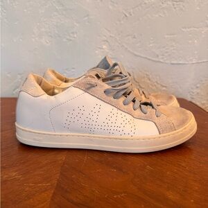Womens p448 leather sneakers MADE IN ITALY//size 38